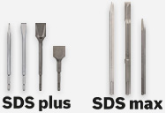 Dleta i špicevi za elektro-pneumatske čekiće Dleta i špicevi za elektro-pneumatske čekiće