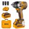 Akumulatorski udarni odvrtač 850Nm; 20V 2x4,0Ah + kofer Super INGCO CIWLI2085E