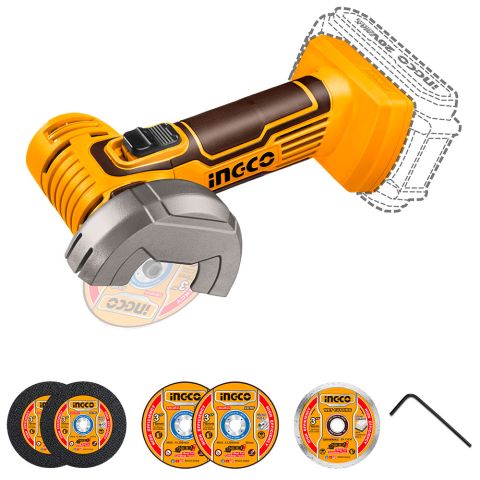 CAGLI76011 AKU MINI BRUSILICA SOLO SUPER INGCO