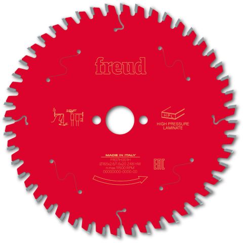 FREUD 165x2,6x20mm 48Z list cirkularne testere za kompakt ploče (HPL) FR07H001H