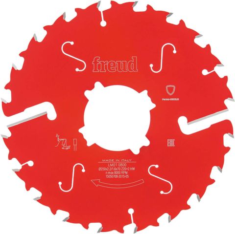 Freud tanki list testere za drvo sa čistačima za višelisne cirkulare 225x2,2x70mm 16Z LM01 0500