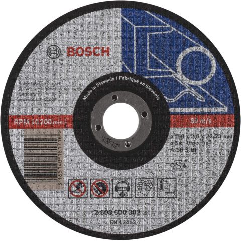 Bosch rezna ploča ravna Expert for Metal A 30 S BF, 150 mm, 2,5 mm - 2608600382