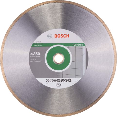 Bosch dijamantska rezna ploča Standard for Ceramic 350 x 30+25,40 x 2 x 7 mm - 2608602541