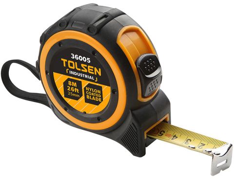 Magnetni osmometar Tolsen - Industrial 8m x 25mm (36005)