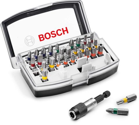 Bosch 32-delni set bitova sa brzo izmenljivim držačem (2607017319)