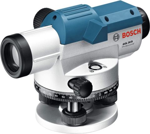 Bosch GOL 26 D + BT 160 stativ + GR 500 merna letva (061599400E)