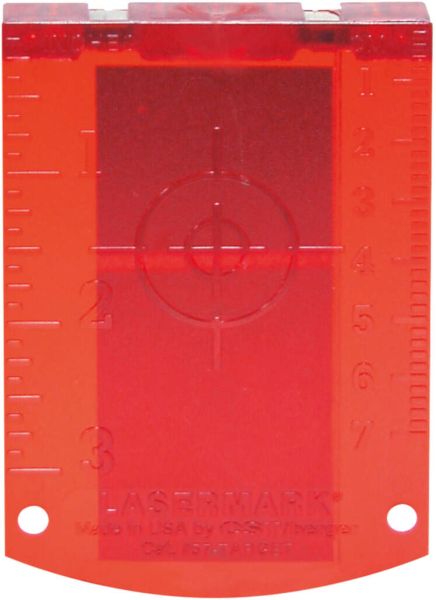 Ciljna ploča za laserski zrak (crvena) Bosch (1608M0005C)