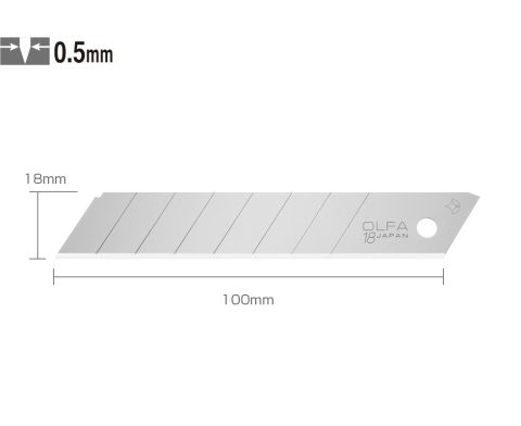 OLFA LB-10 nožići za skalpel 18mm pakovanje od 10 komada 