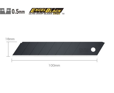OLFA LBB-10 ultra oštri nožići za skalpel 18mm pakovanje od 10 komada 