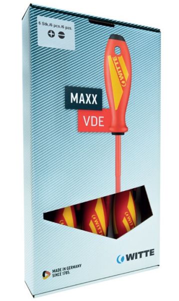 Witte set Maxx VDE izolovanih električarskih odvijača 1000V 5/1 - 653741