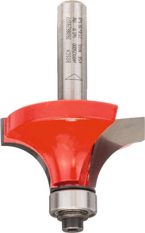 Bosch glodalo za zaobljivanje 8 mm, D 38,1 mm, R1 12,7 mm, L 19 mm, G 61 mm - 2608629377