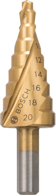 Bosch stepenasta burgija HSS-TiN 4 - 20 mm, 8,0 mm, 70,5 mm - 2608597526