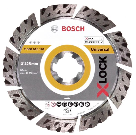 Bosch X-LOCK Best for Universal 125x22,23x2,2x12 - 2608615161
