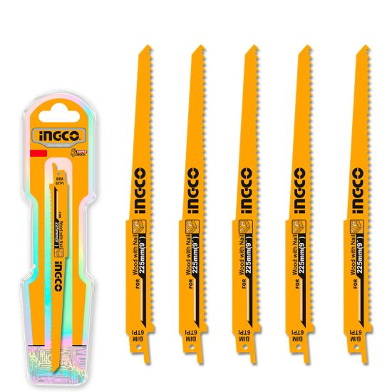 Set listova za lisičarku; za drvo sa ekserima 5/1; Super INGCO RSB1111DF