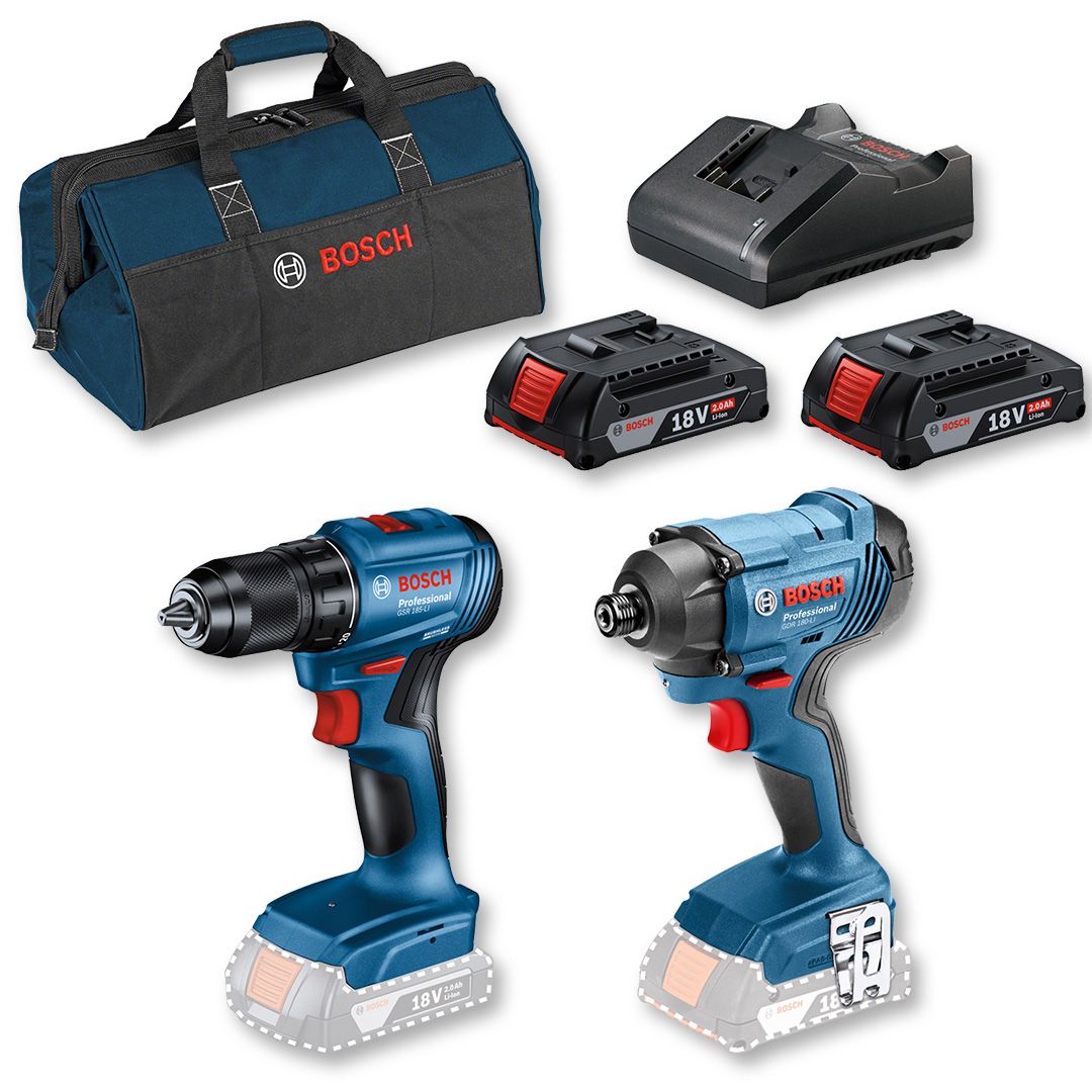 Gsr 185 Bosch Professional Combo Kit Akumulatorski Set Bosch GSR