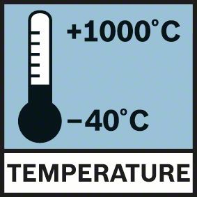 Bosch GIS 1000 C merno područje -40°C - 1000°C