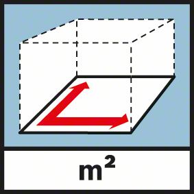 Funkcija merenja površine GLM 40