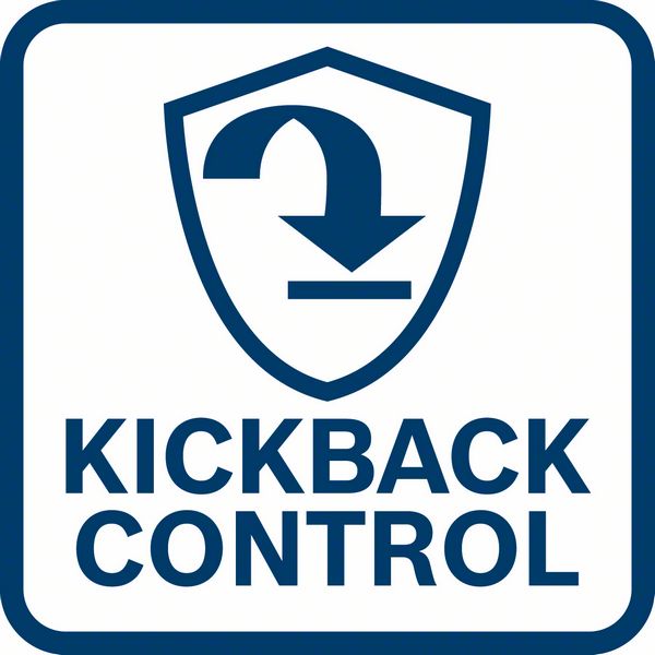Kick back kontrola Bosch GWS 18V-10 SC