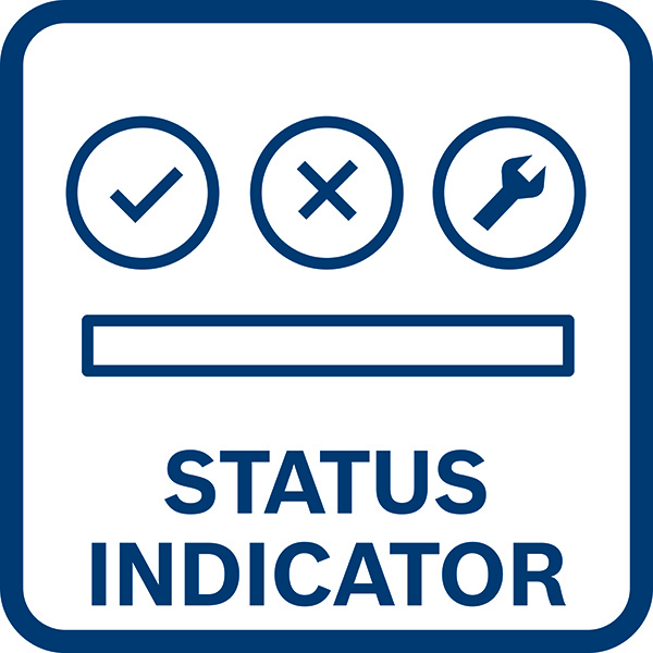 Akumulatorska presa za cevi Bosch GPT 18V-19 indikator statusa Akumulatorska presa za cevi Bosch GPT 18V-19 indikator statusa