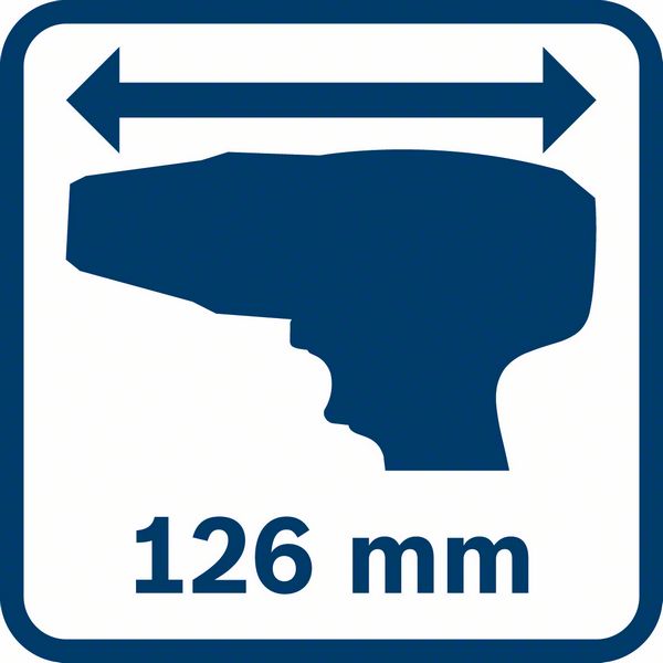 126mm dužina glave Bosch GDR 18V-200 C