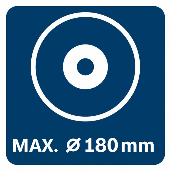 Maksimalni prečnik pribora diska 180 mm Bosch GPO 950