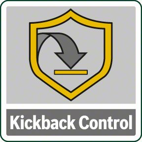 Bosch UniversalImpact 800 KickBack Control sistem