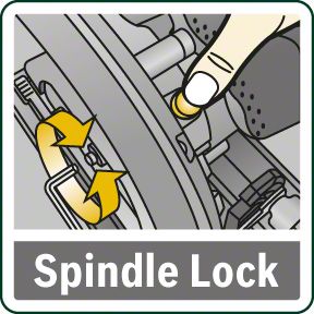 Bosch PKS 18 LI Solo zabravljivanje vretena