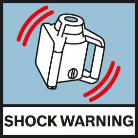 Bosch GRL 300 HVG upozorenje od pomeranja šoka