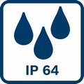 IP64 zaštita od vode i prašine GLI 18V-2200 C