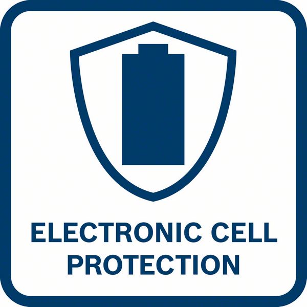 Bosch GSC 18V-16 elektronska zaštita ćelija baterije