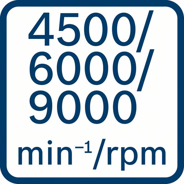 Bosch GWX 18V-10 PSC regulacija broja obrtaja